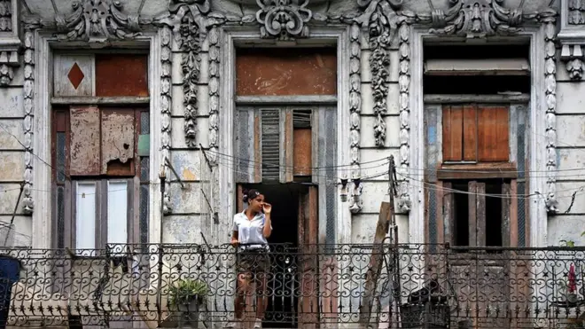 Paseo del Prado main street in Havana