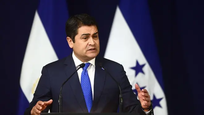 Juan Orlando Hernández fue presidente de Honduras entre 2014 y 2022.