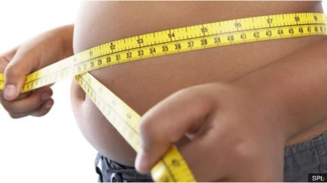 พุงมีสายวัดรอบ