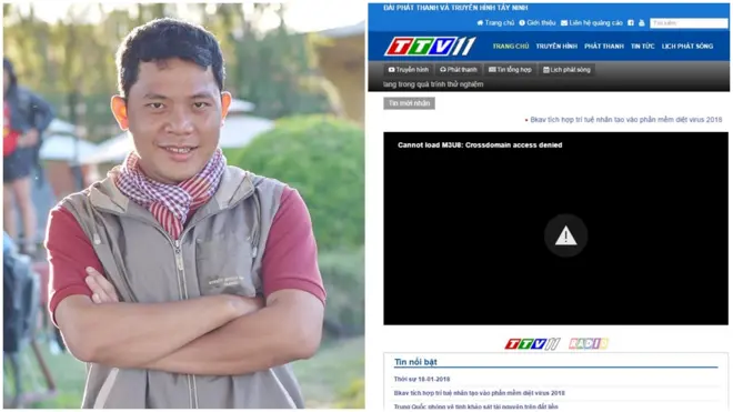 Youtube gỡ các video của Đài PT-TH Tây Ninh sau khi ông Nguyễn Hoàng LÊ vi (trái) tố TTV11 sử dụng video mà không có tác quyền