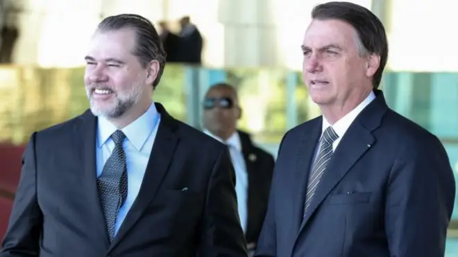Ministro do STF, Dias Toffoli, buscou relação "harmoniosa" com o presidente Jair Bolsonaro