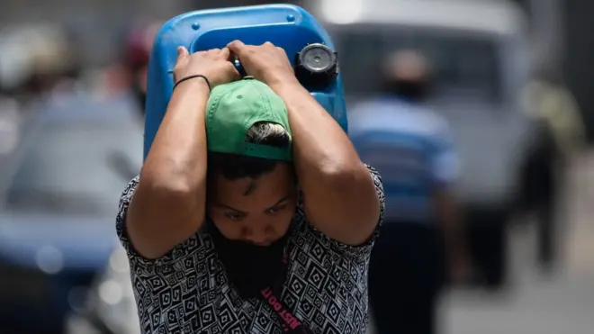 El problema del agua en Venezuela es más acuciante en la actual crisis del coronavirus.