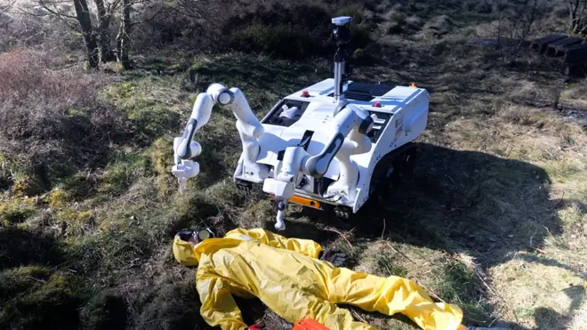 Robot Meditel, prva pomoć za povređene u opasnim sredinama
