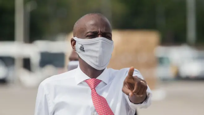 El presidente Jovenel Moïse denunció un complot para matarlo.