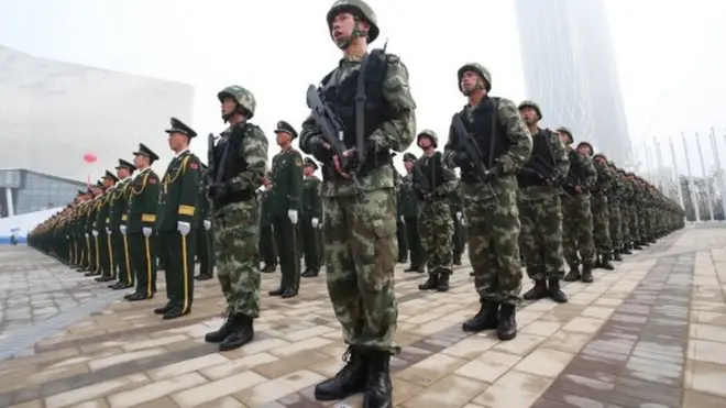 چین کا سالانہ دفاعی بجٹ 140 ارب امریکی ڈالر ہے