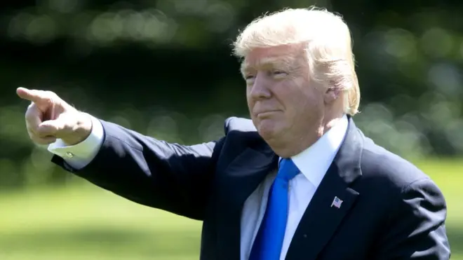 ټرمپ قطر د "ترهګرۍ تاریخي ملاتړی" بللی