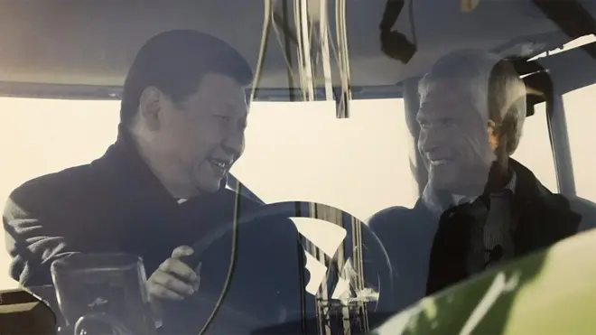 美國豆農金伯利曾在2012年在自家農場接待習近平，但當時沒人預料到的是，多年之後，中美貿易戰會波及金伯利的生計。