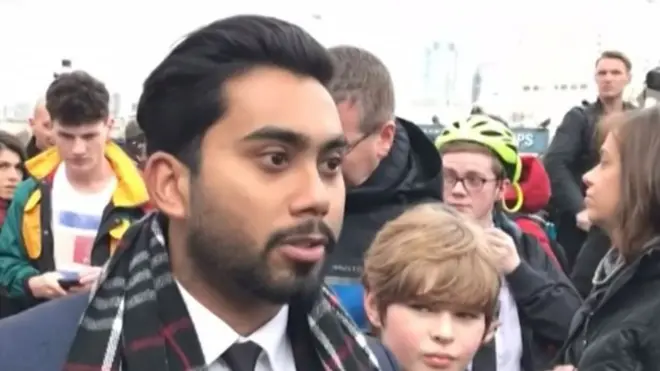 Очевидец нападения в Лондоне