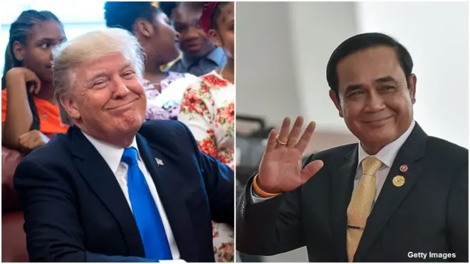 ปธน.ทรัมป์ กับประยุทธ์