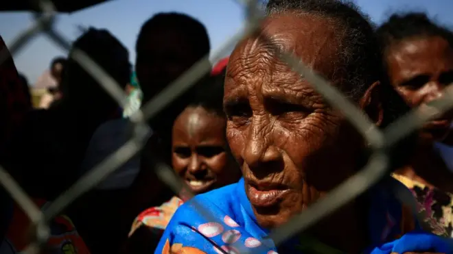 የተፈናቀሉ ስደተኛ