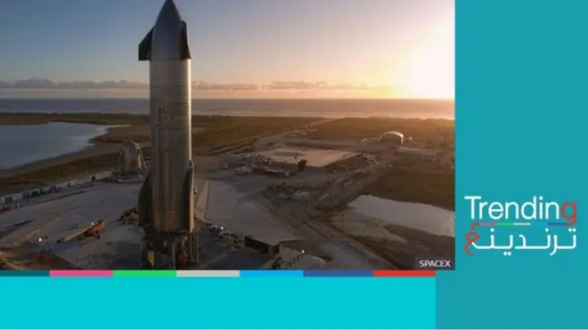 لحظة انفجار صاروخ ”سبيس إكس“ في تكساس
