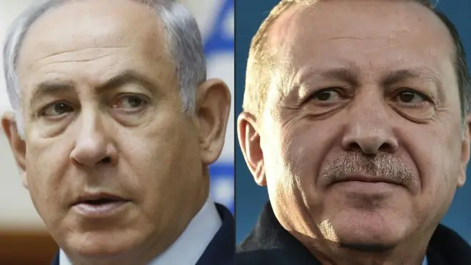 netanyahu ve erdoğan