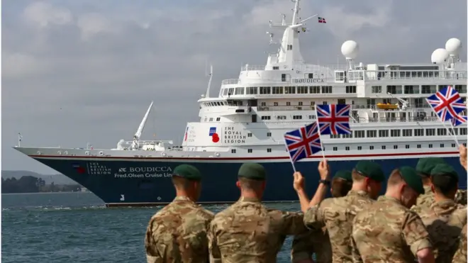 MV Boudicca in Poole Harbour