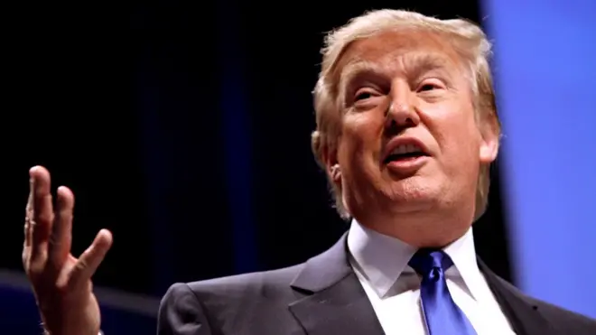 US President Donald Trump