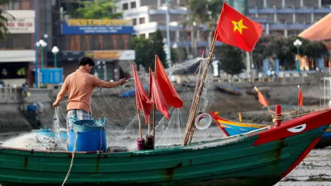 Một tàu cá tại Vũng Tàu