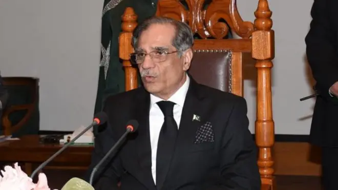 سابق چیف جسٹس ثاقب نثار