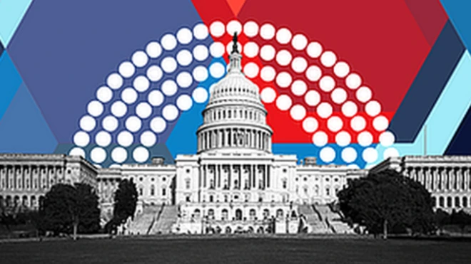 Graphic of the US Capitol building