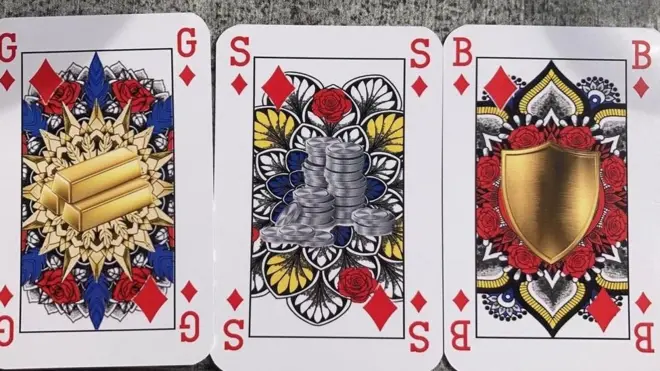 Hollandalı üniversite öğrencisi Indy Mellink, papaz, vale, kız yerine; insanların olimpiyat oyunlarından aşina olduğu aktın, gümüş ve bronz sıralamasını seçti.