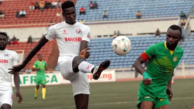 Ndị otu Lobi Stars bụ ndị nọ n'ọkwa nke mbụ na tebulu NPFL jị pọintị asaa aga ndị otu Rangers nọ n'ọkwa nke asaa