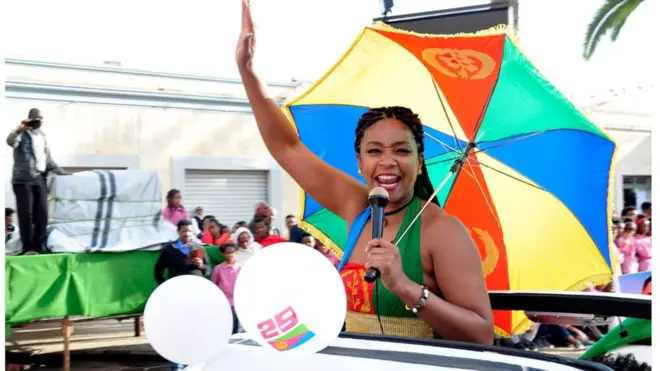 ቲፋኒ ሓድሽ ኣብ ካርኒቫል በዓል ናጽነት ኤርትራ፡ ኣስመራ