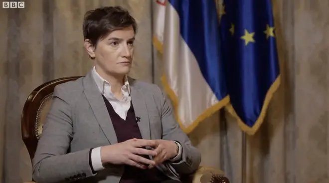 "Ако је знао да је заражен, а није био у изолацији, 'прекршио је правила'", каже премијерка Србије