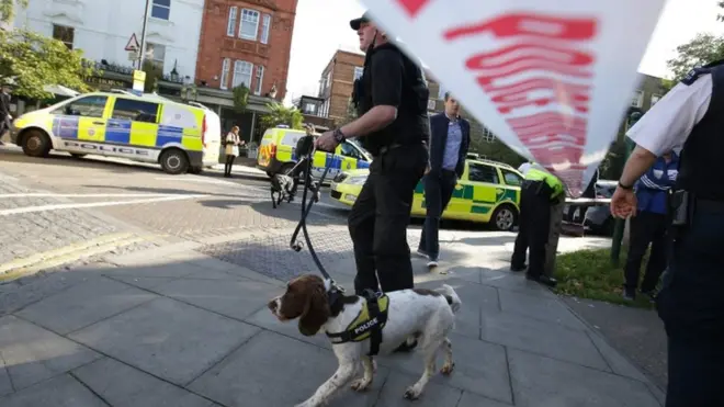 Лондон, атака