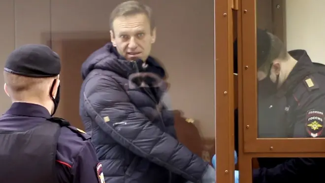 Навальный в суде