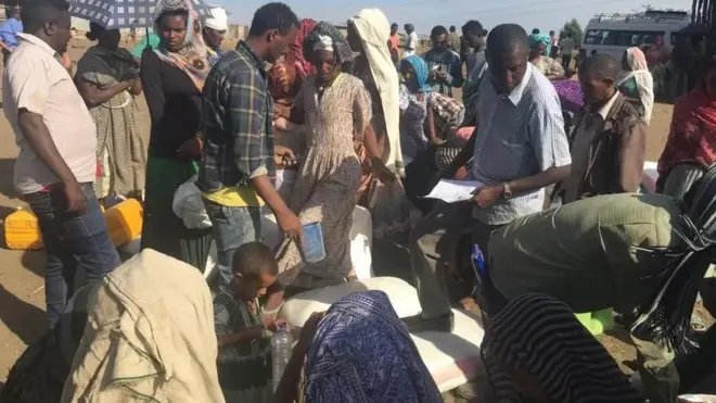 የአማራ ክልል ተፈናቃዮች