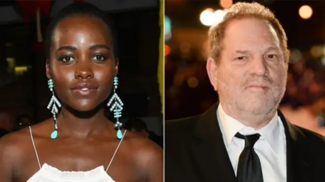 Dans une tribune publiée dans le New-York Times, la Kenyane a expliqué que le producteur l'a invitée à plusieurs reprises dans sa chambre d'hôtel pour des motifs fallacieux.