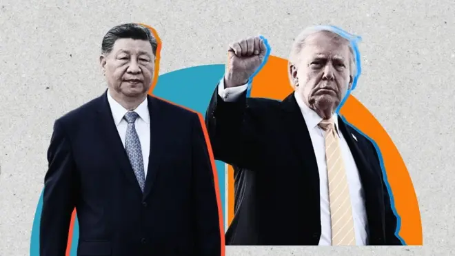 Ông Tập Cận Bình và ông Donald Trump