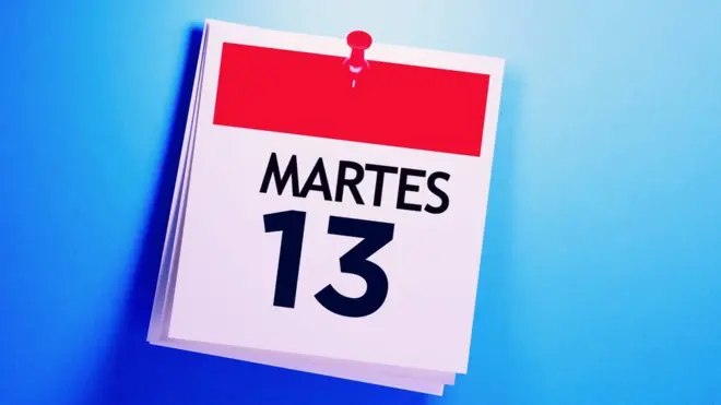 Calendario de martes 13
