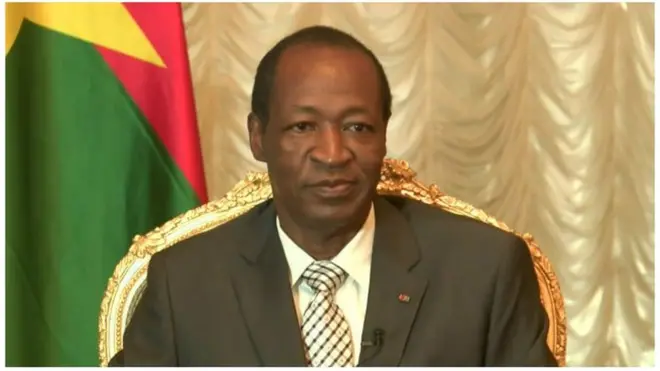 Blaise Compaoré est mis en cause dans la répression des manifestants lors du soulèvement populaire de 2014.