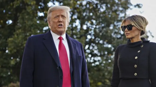 ዶናልድና ሜላኒያ ትራምፕ