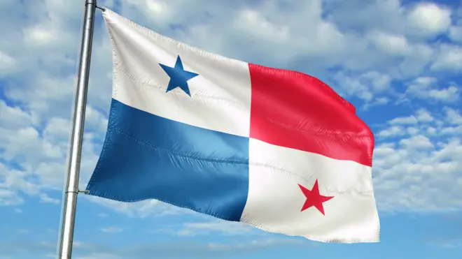 Una bandera de Panamá