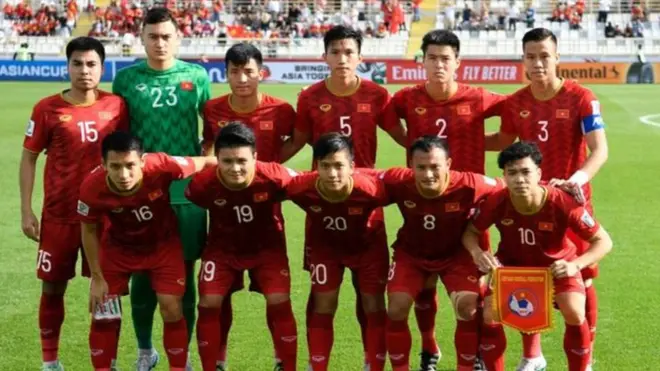 Đội hình Việt Nam khi gặp Iran hôm 12/1 tại Abu Dhabi