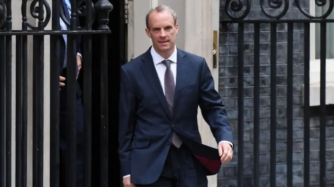 İngiltere Dışişleri Bakanı Dominic Raab