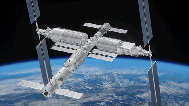 天宮空間站一直被中國當作科技強國，航天強國的標誌性