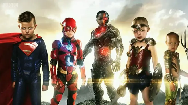 '수퍼히어로'로 변신한 아이들