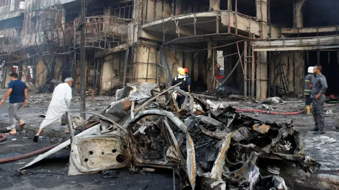 Взрыв в Багдаде