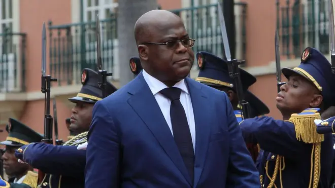 Le président Félix Tshisekedi