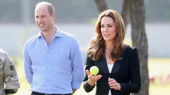 شاہی جوڑا، شہزادہ ولیم، کیٹ مڈلٹن، برطانیہ، پاکستان،