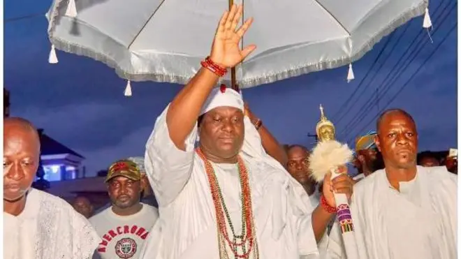 Ooni Ife n wọ igbele ọlọjọ meje lọ fun ọdun Ọlọjọ