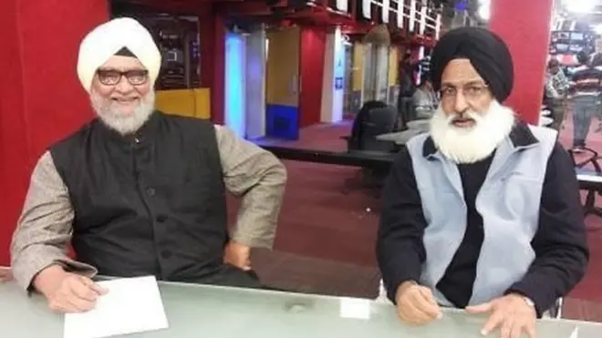 ہرپال سنگھ بیدی معروف سپنر بشن سنگھ بیدی کے ہمراہ