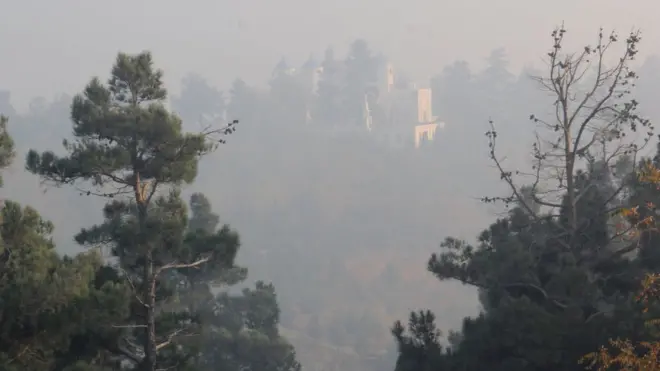 آلودگی هوای کابل