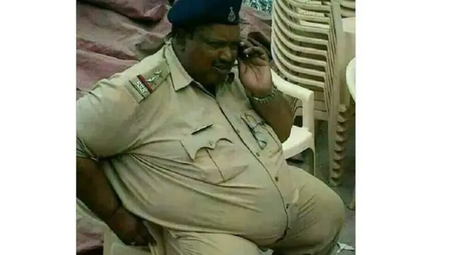 Inspekta Daulatram Jogawat alisema uzito wa mwili wake uliongezeka kutokana na matatizo ya kiafya