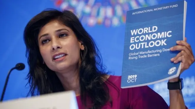 आईएमएफ़ की चीफ़ इकोनॉमिस्ट गीता गोपीनाथ