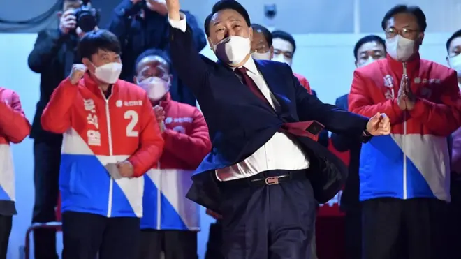 국민의힘 윤석열 후보가 20대 대통령에 당선됐다.