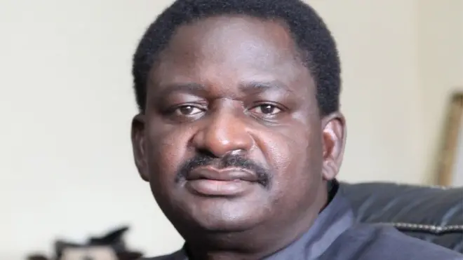 Nigeria president Buhari tok tok pesin