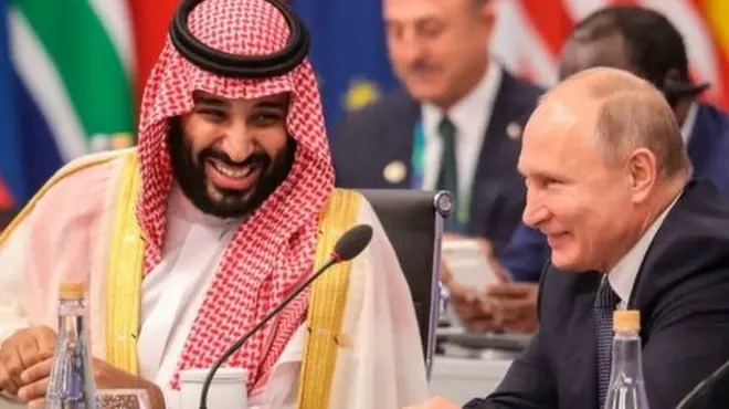 محمد بن سلمان وبوتين