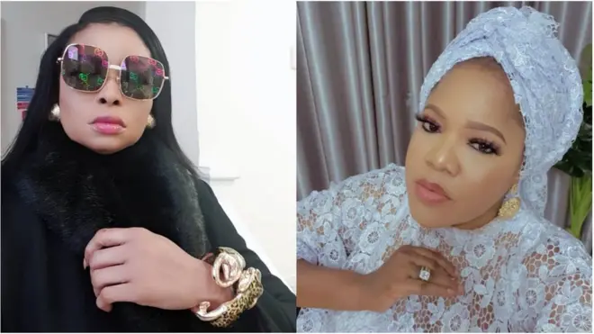 Yoruba actress Lizzy and Toyin